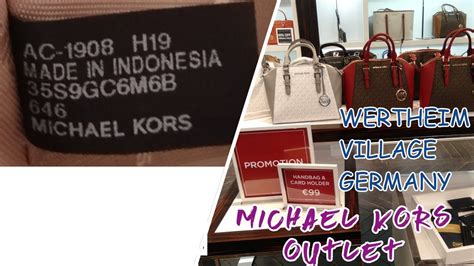 michael kors outlet wertheim village